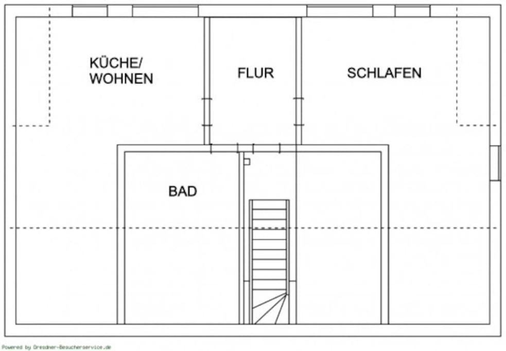 Die Kleine Stadtoase Dresden Exterior foto